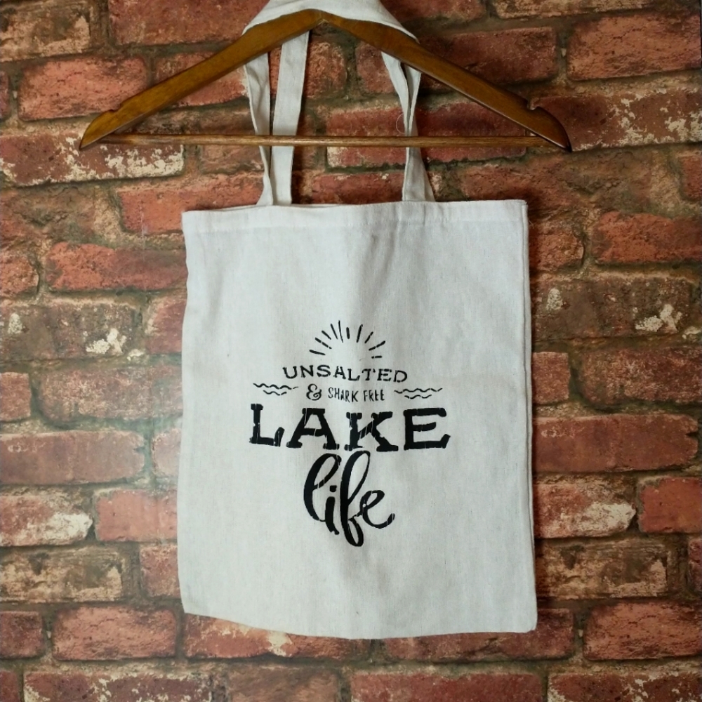 Lake Life tote